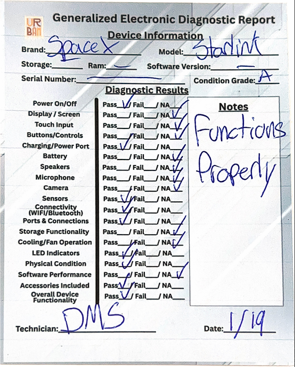 Starlink Gen3 WiFi 6 Router