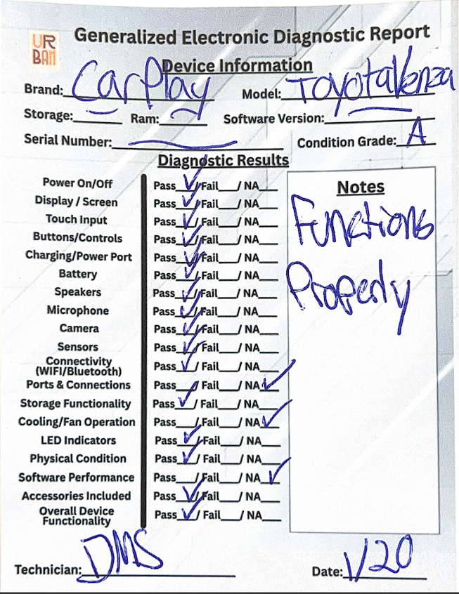 Volxcereo 9-inch Touch Screen Stereo for Toyota Venza 2008-2016