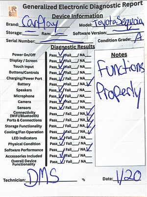 Android 13 Double Din Car Radio for Toyota Sequoia 2001-2007