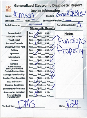 AIRMSEN Grind & Brew Coffee Maker