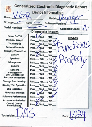 VGR 015 Professional Cordless Hair Clippers