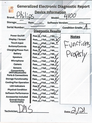 Philips Sonicare 4100 Series Electric Toothbrush