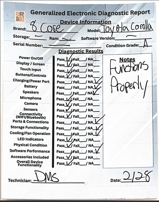 Rimoody 9-Inch Android Car Stereo for Toyota Corolla 2009-2013