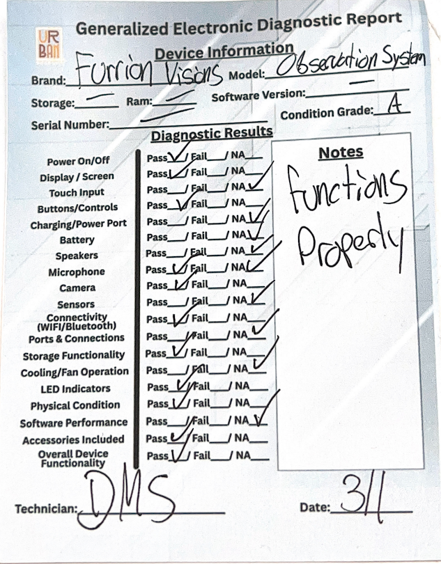 Furrion Vision S+ RV Observation System