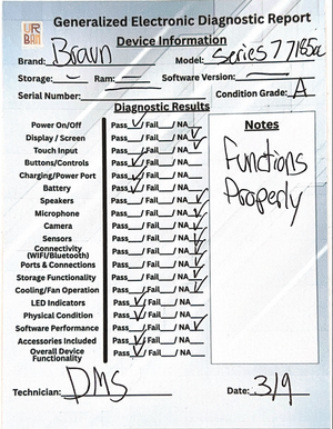 Braun Series 7 7185cc Electric Shaver