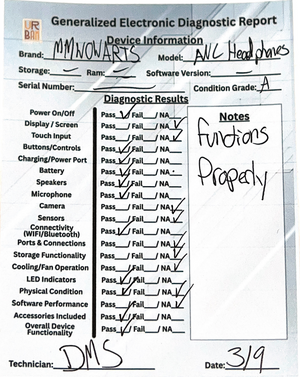 MMWOWARTS Bluetooth Headphones with Active Noise Cancelling