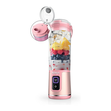 Ninja Blast Portable Blender, Cordless, 18oz. Vessel, Tinted Pink, BC151PK