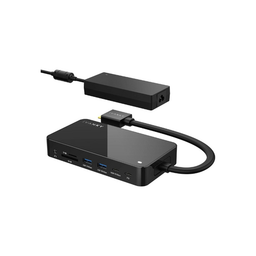 iVANKY FusionDock 1+ MacBook Pro Docking Station with 180W Power Adapter - 12-in-1 Dual 4K@60Hz USB-C Dock