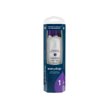 Everydrop by Whirlpool Ice and Water Refrigerator Filter 1, EDR1RXD1, Single-Pack , Purple