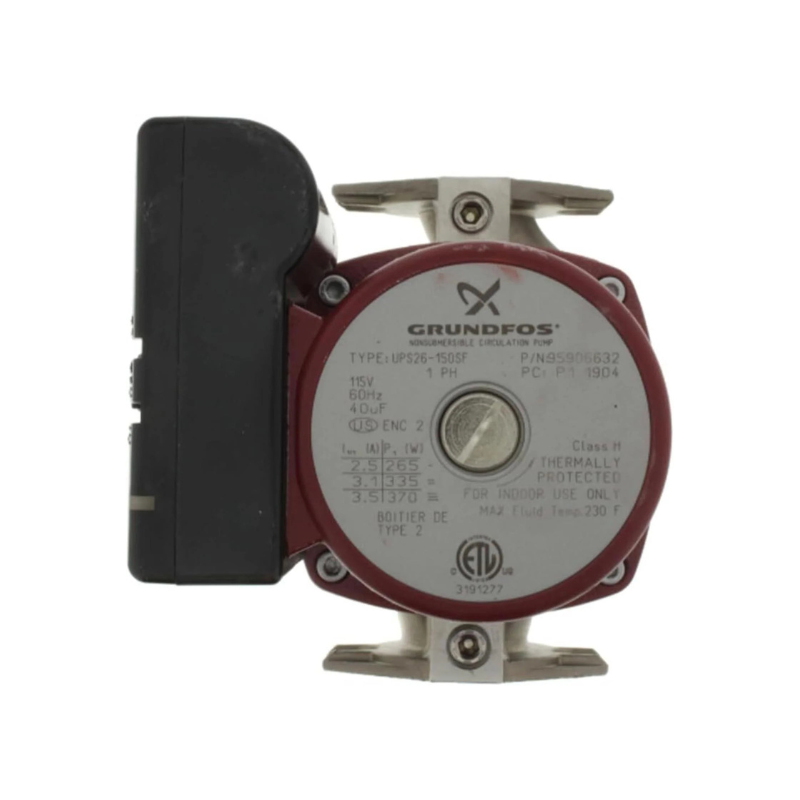 Grundfos UPS 1/2 HP 3-Speed Circulation Pump