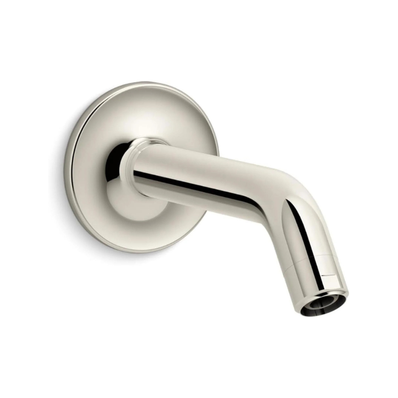 KOHLER 933-SN Purist Shower Arm and Flange, Showerhead Fittings