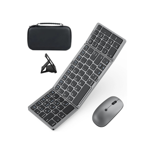 foldable keyboard and mouse combo