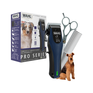 Wahl Power Pro Lithium Ion Rechargeable Cordless Dog Grooming Kit - Model 3024675