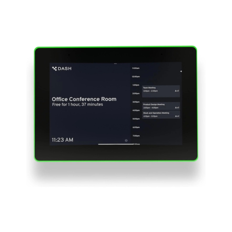 PoE Texas 8-Inch Touchscreen Conference Room Scheduler Tablet