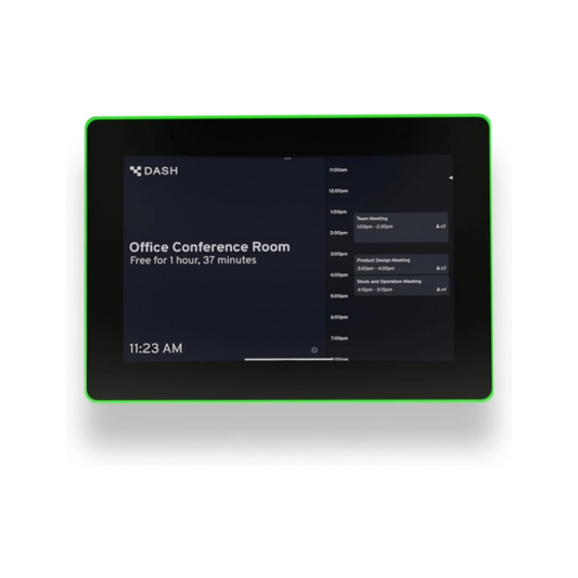 PoE Texas 8-Inch Touchscreen Conference Room Scheduler Tablet