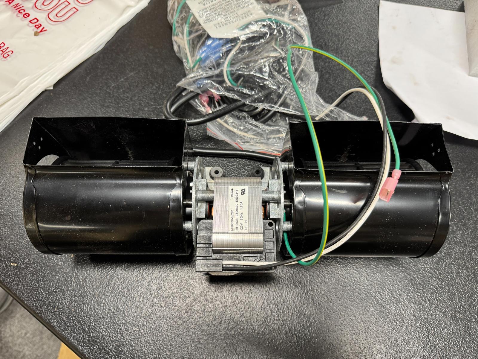 Dual Fan HVAC Blower Motor for Car & Truck Air Conditioning and Heating