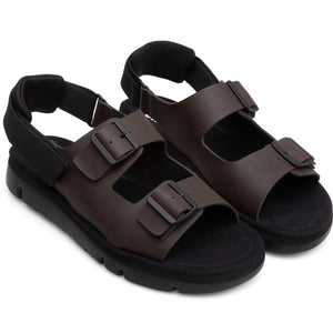 Camper Oruga Men's Leather Sandal Dark Brown US 6.5 New — photo 1