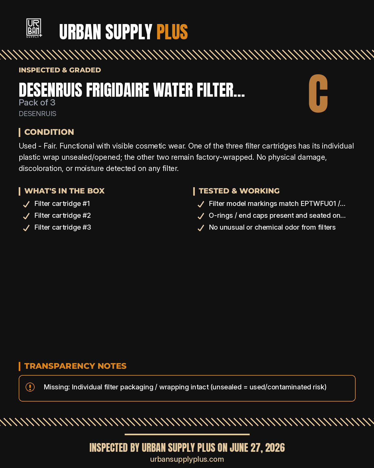Diagnostic sheet