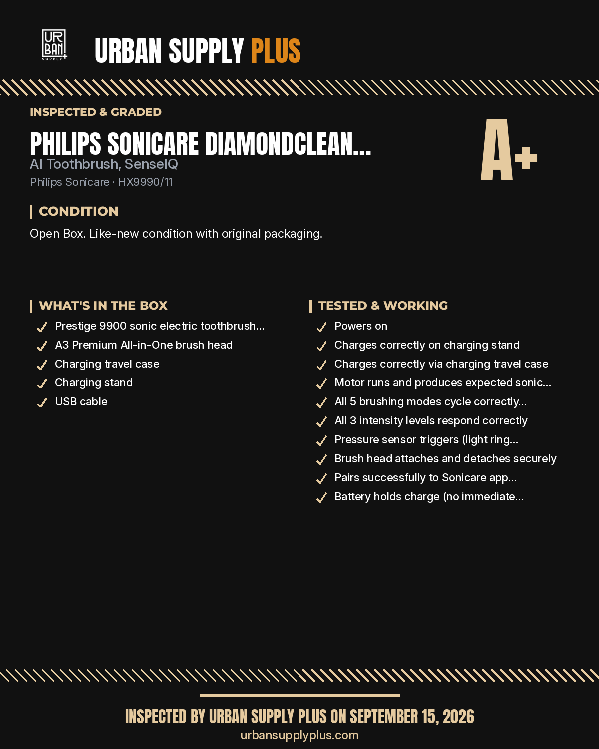 Diagnostic sheet