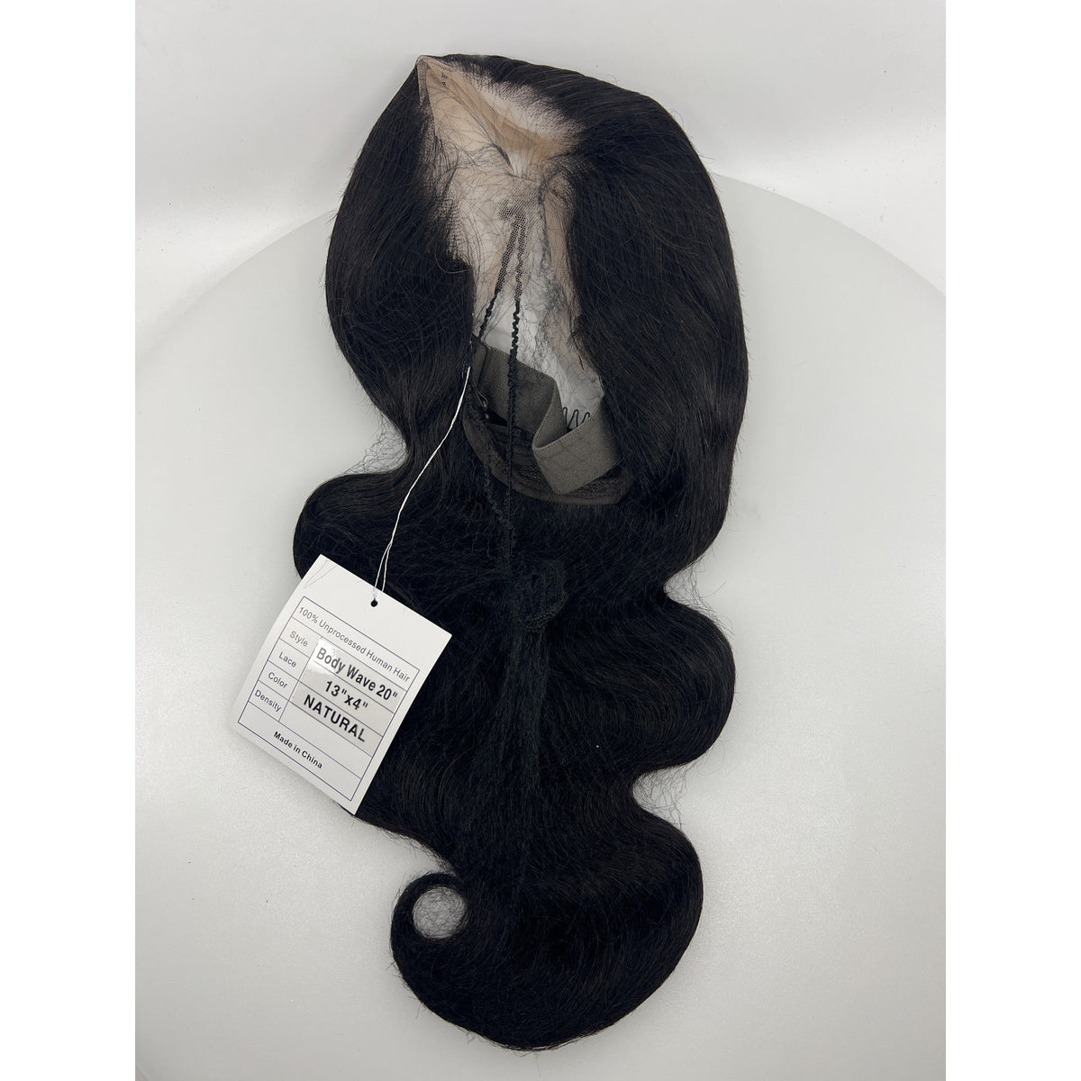 Rylice Body Wave Lace Front Wig 20in 180% Density 13x4 HD Natural Black Open Box — photo 3