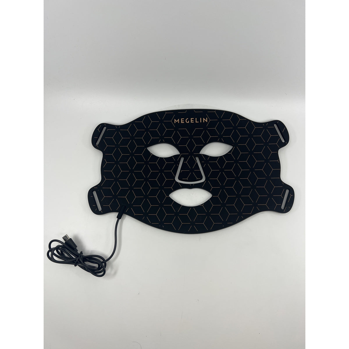 MEGELIN 7-Color LED Light Therapy Facial Mask 288 LEDs Black Open Box — photo 4