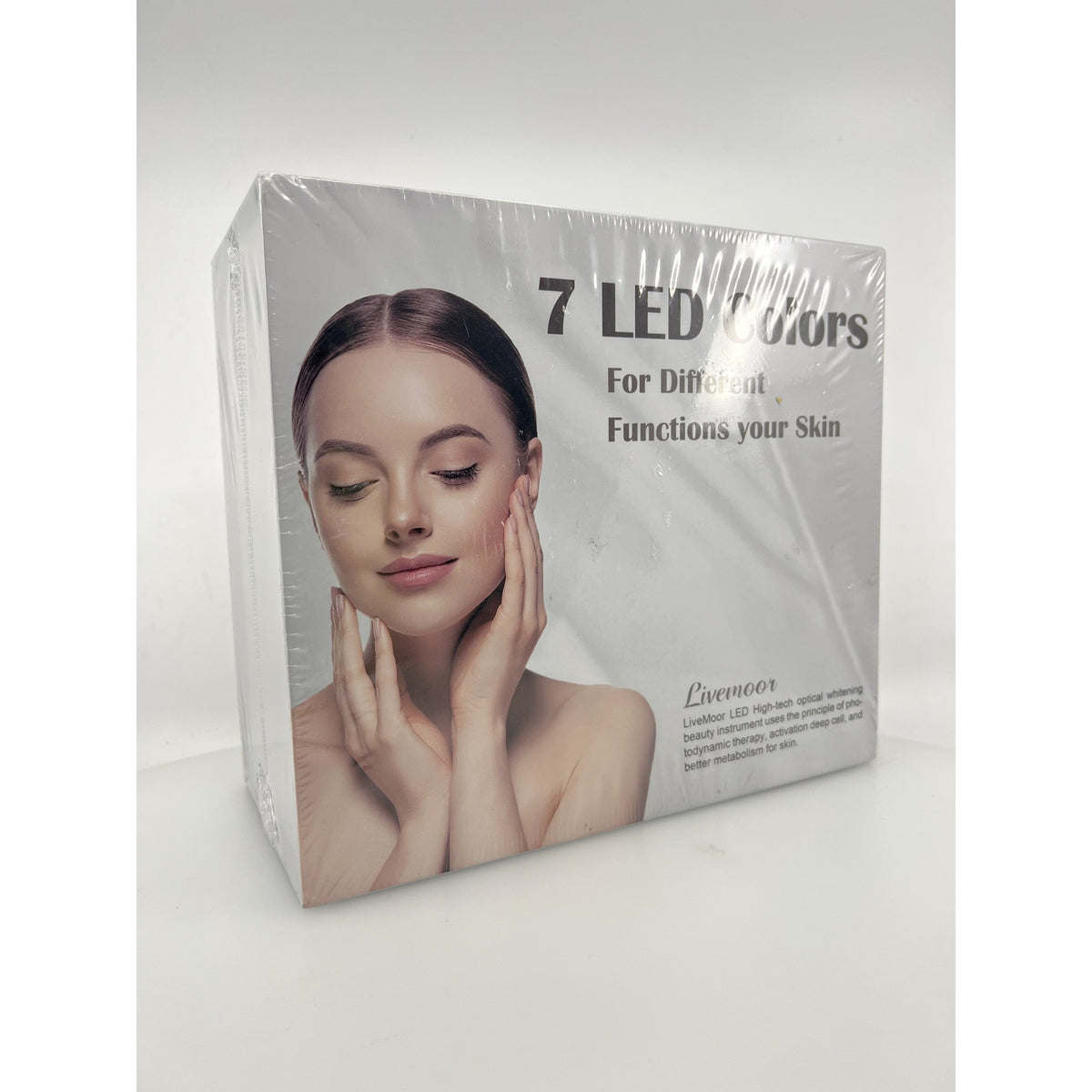 Livemoor 7 LED Color Light Therapy Face Mask Factory Sealed — photo 1