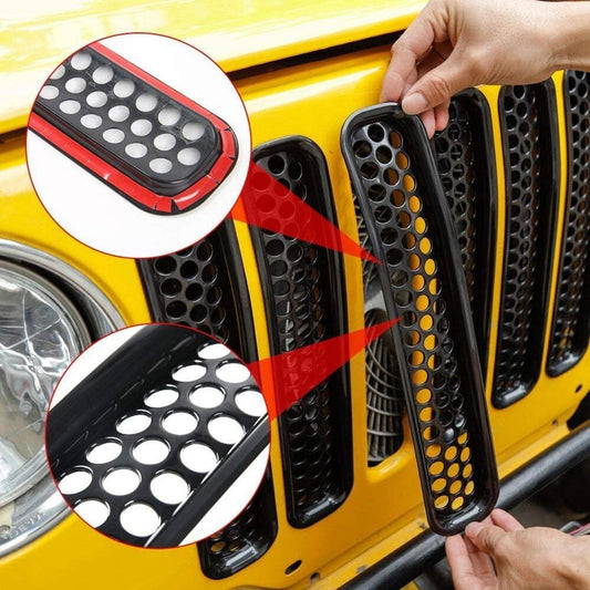 RT-TCZ Black Honeycomb Mesh Front Grill