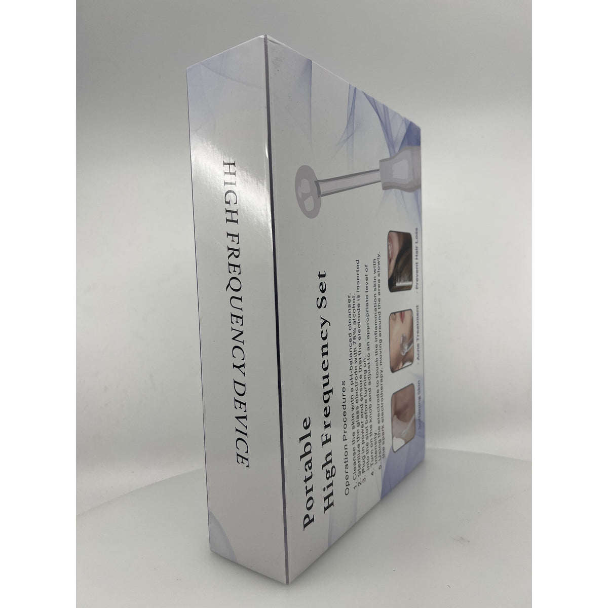 Skin RF Portable High Frequency Wand Machine 6 Tubes Open Box — photo 3