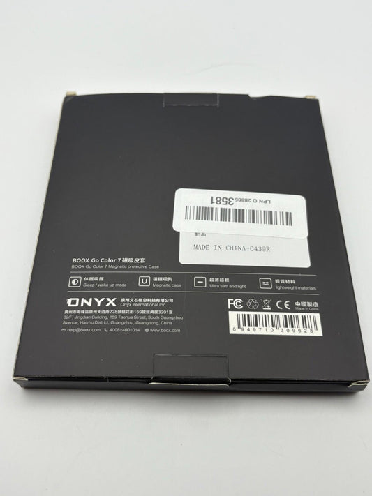 BOOX Go 7 Series Magnetic Leather Case (Off-White)