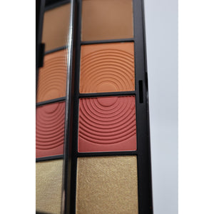 Smashbox Halo Sculpt + Glow Face Palette Coral Saturation Open Box — photo 7