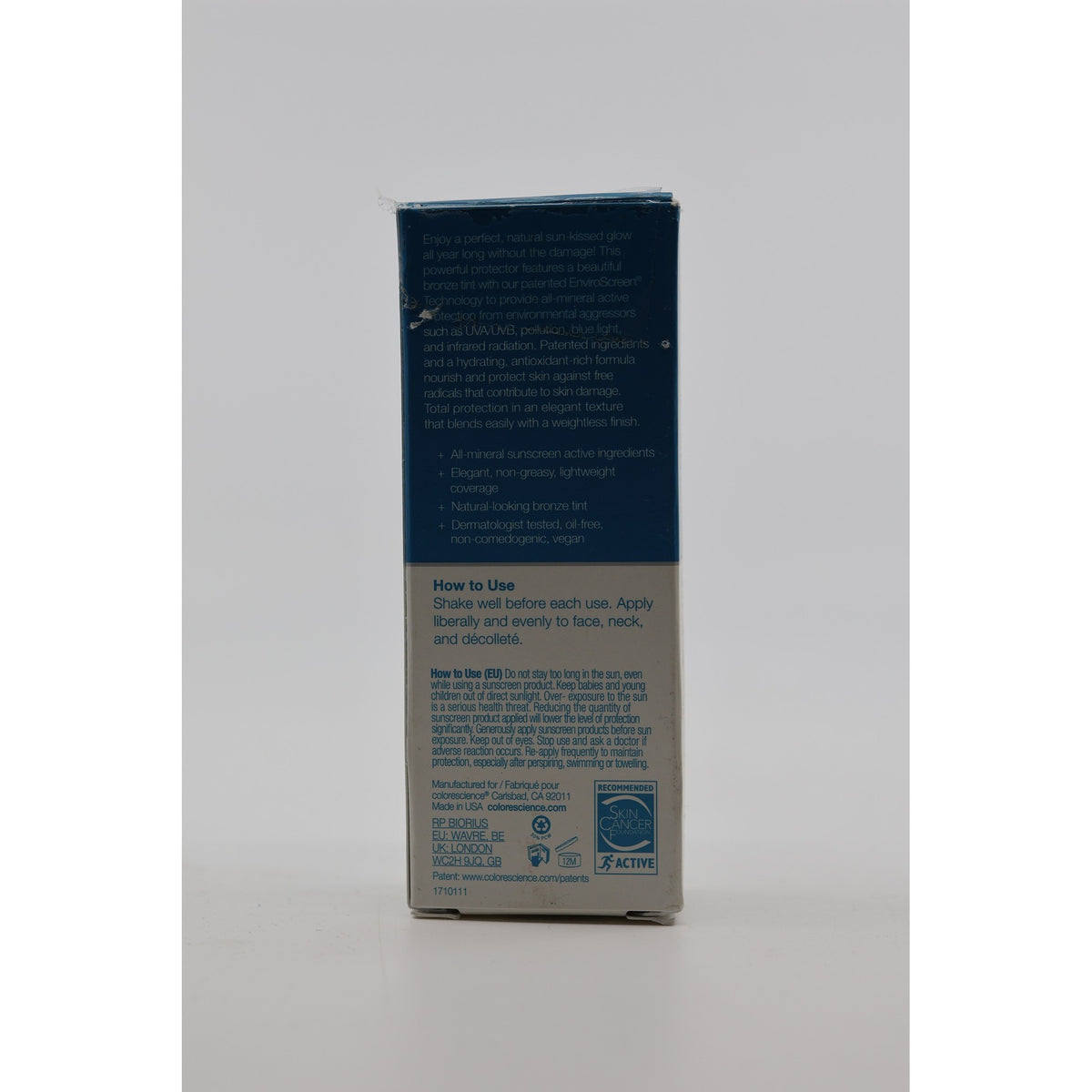 Colorescience Total Protection Face Shield Bronze SPF 50 Factory Sealed — photo 5