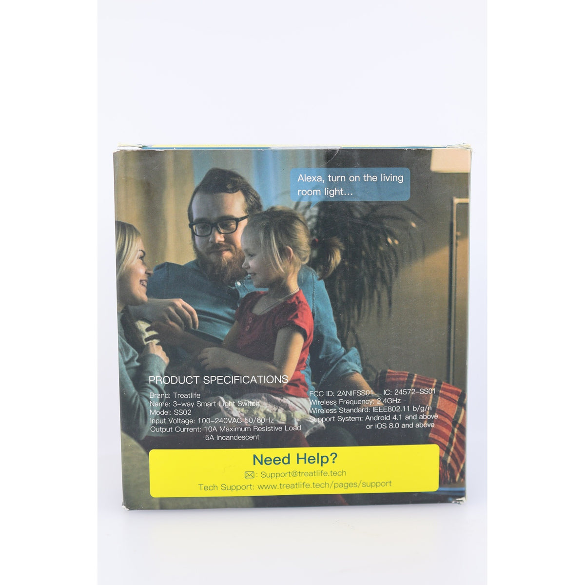 TREATLIFE SS02-4 3-Way Smart Light Switch 4 Pack Factory Sealed — photo 4