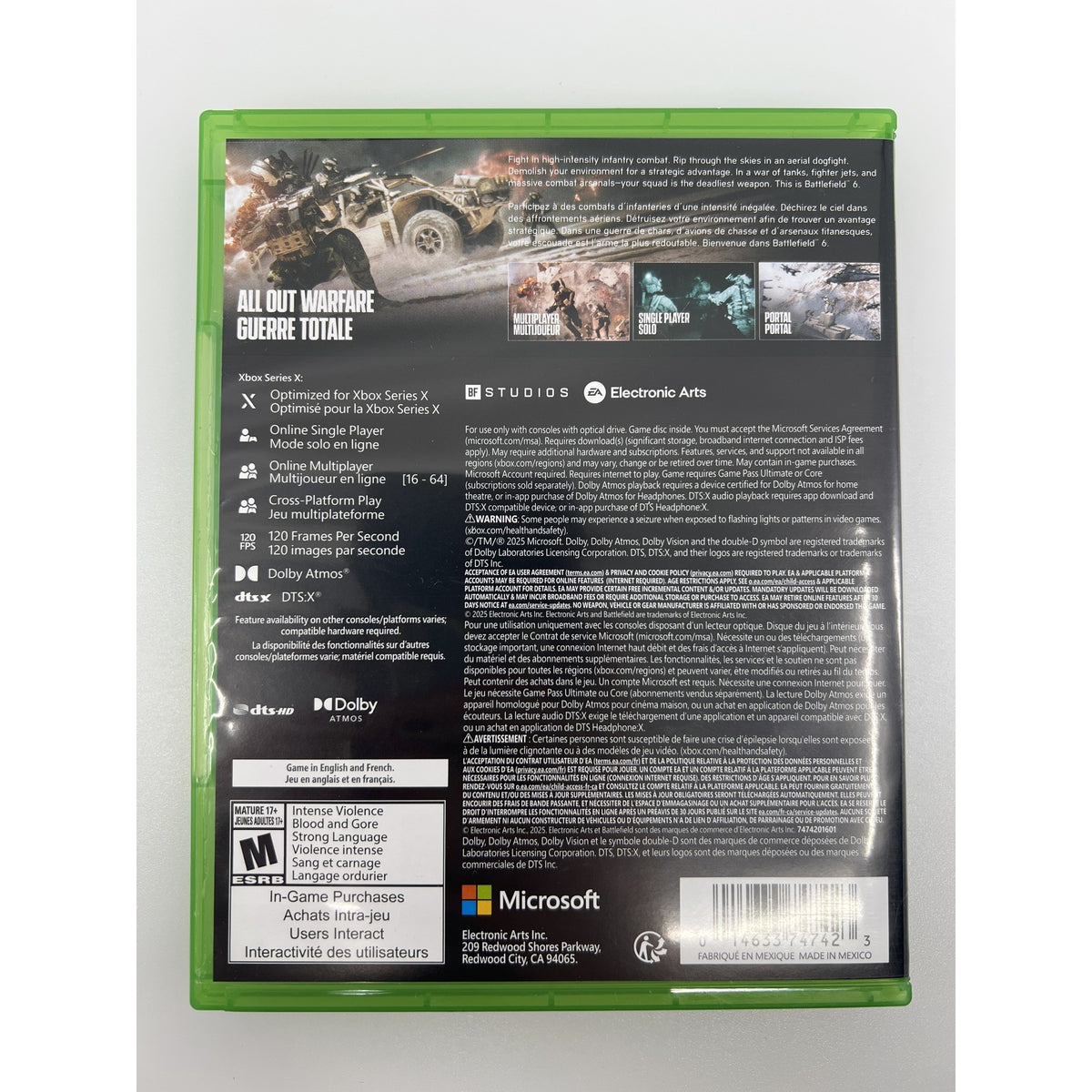 Battlefield 6 Xbox Series X Open Box — photo 3