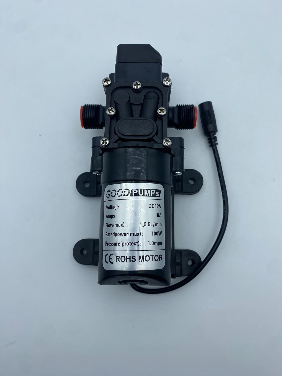 Bang4buck Portable Intelligent Electric Pressure Washer Pump 100W 160 PSI 12V