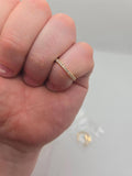 IGI Certified 0.5 Carat Lab Grown Diamond Hoop Earrings in 14K Gold