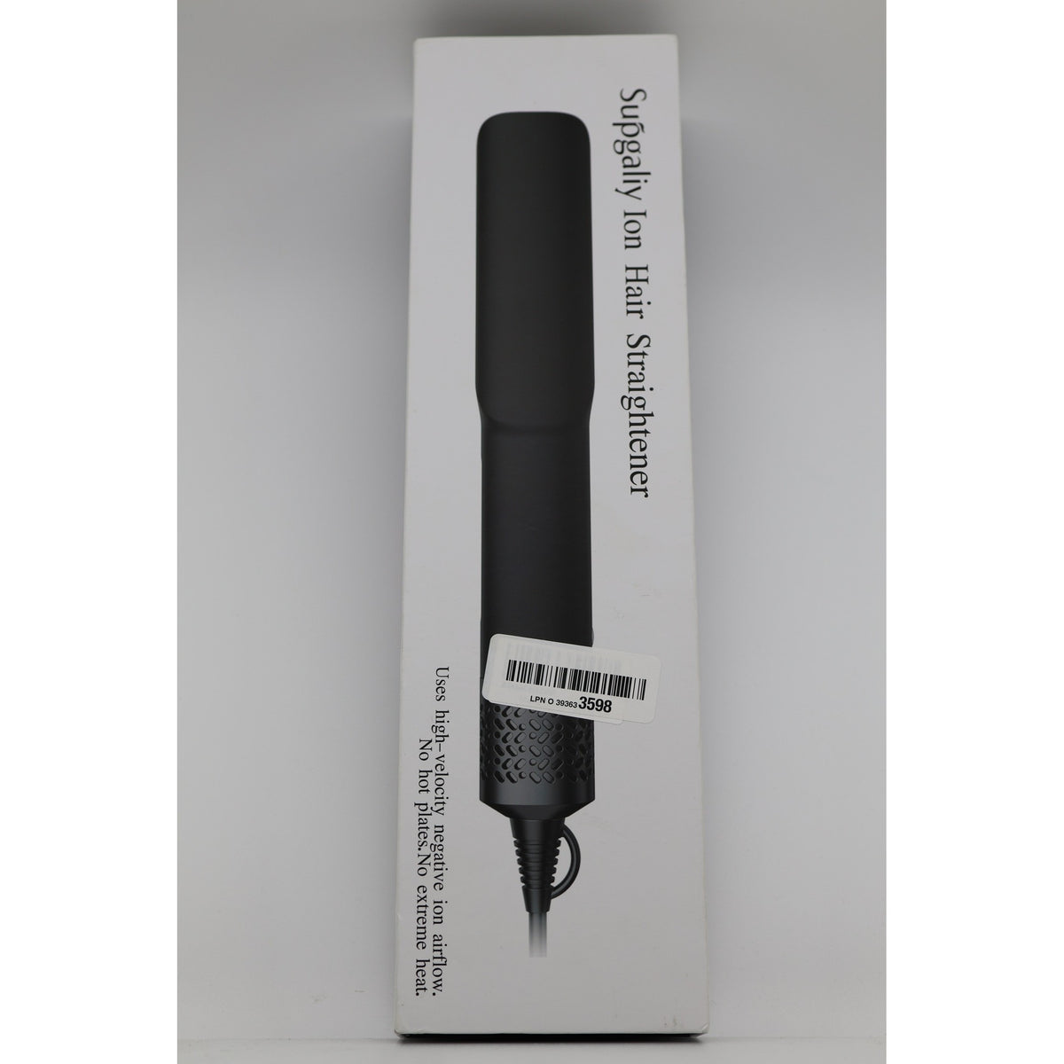 Supgaliy Ion Hair Straightener 2-in-1 Wet to Dry Dryer EF088 Open Box — photo 1