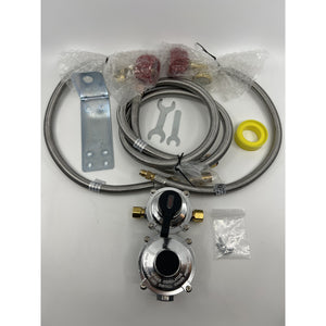 Flame King KT15ACR-2 2-Stage Auto Changeover LP Propane Regulator Open Box — photo 1