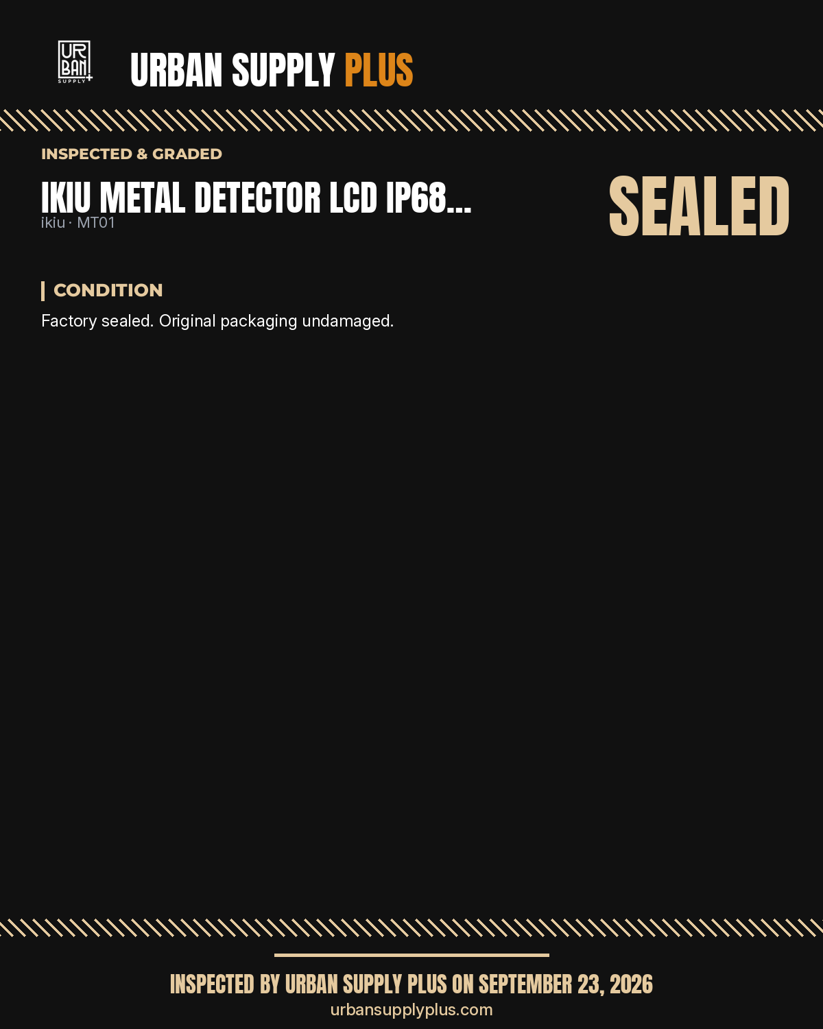 Diagnostic sheet