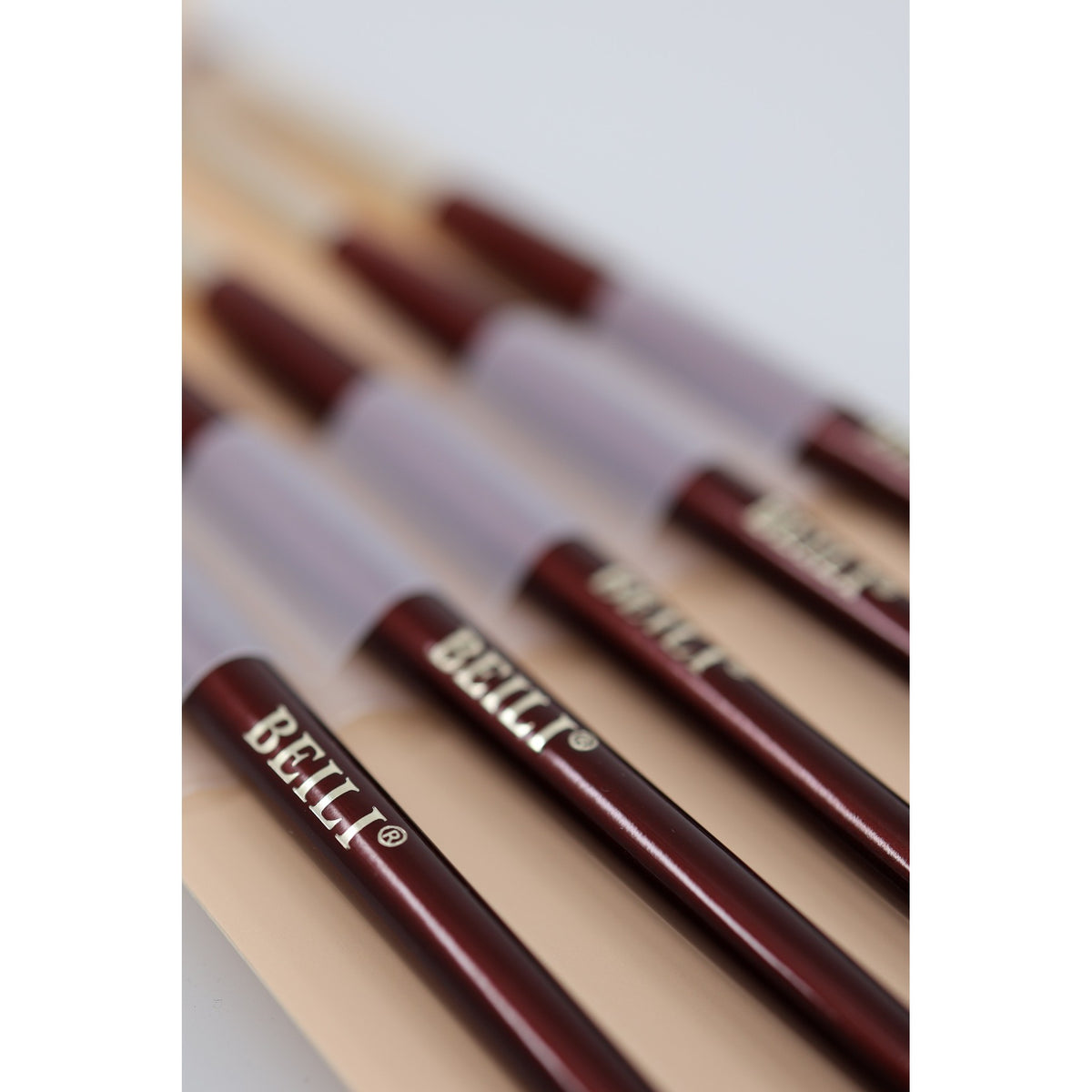 BK Beauty Essentials Eye Brush Set 5pc Burgundy New — photo 6