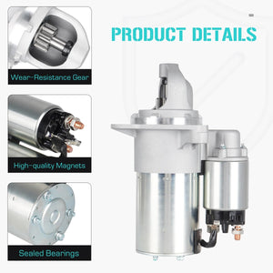 Starter Motor YXCST149CS10 1.7kW PMGR for Buick Rainier Trailblazer Factory Seal — photo 1