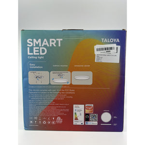 TALOYA Smart Ceiling Light,Main Light and RGB Night Light Dimmable,12 Inch — photo 4