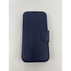 Blackbrook TMW Tudor Trifold Leather Wallet Case Deep Blue iPhone 17 Pro Max Ope — photo 3