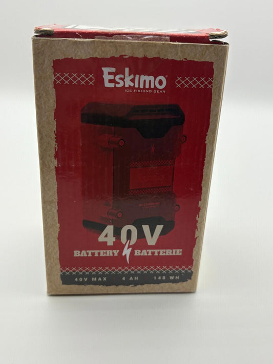 Eskimo 43691 Battery, 4 Amp-Hour, 40V Lithium-Ion, Gray