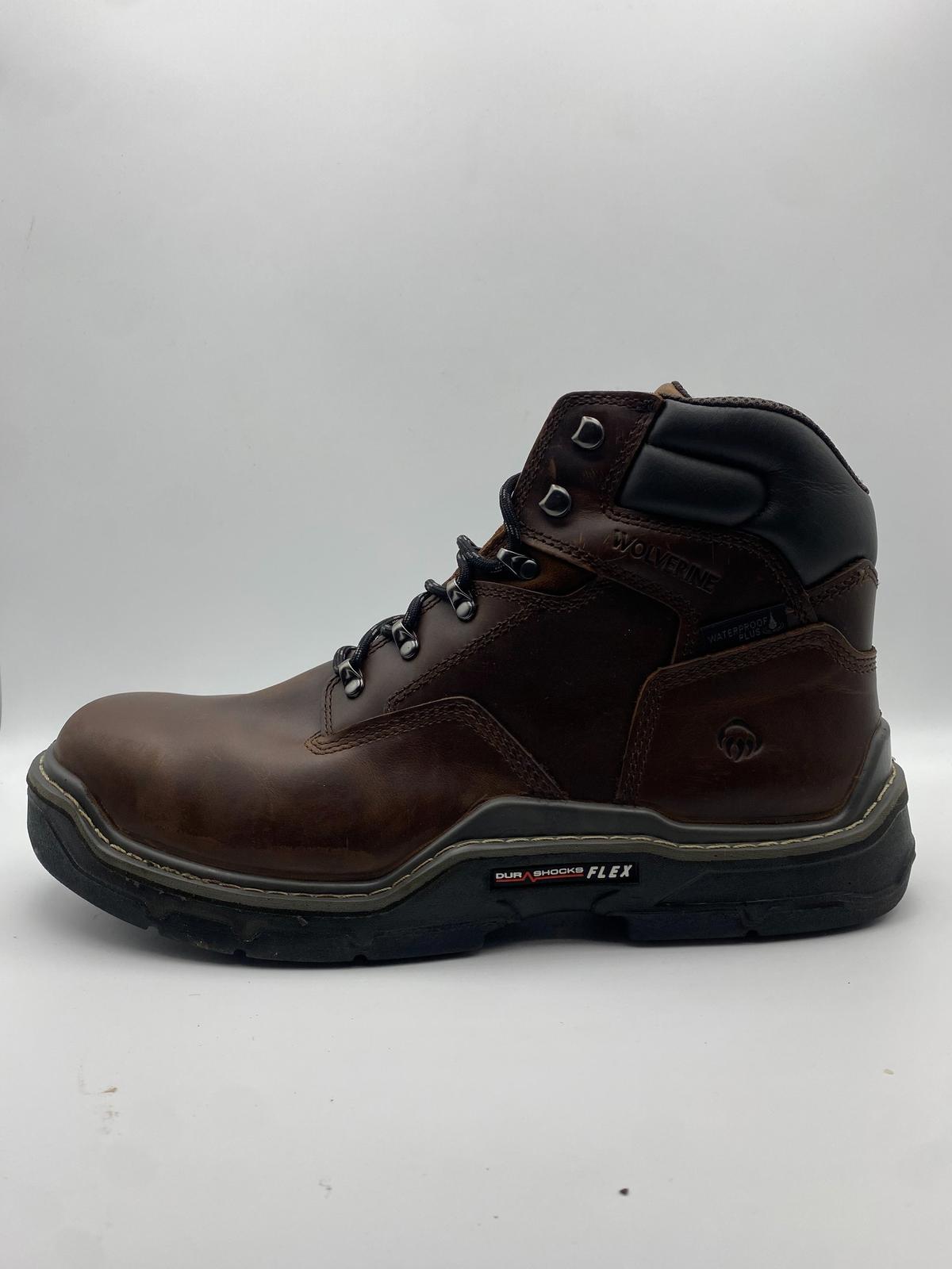 Wolverine Men's Raider DuraShocks 6" Waterproof Composite Toe Construction Boot