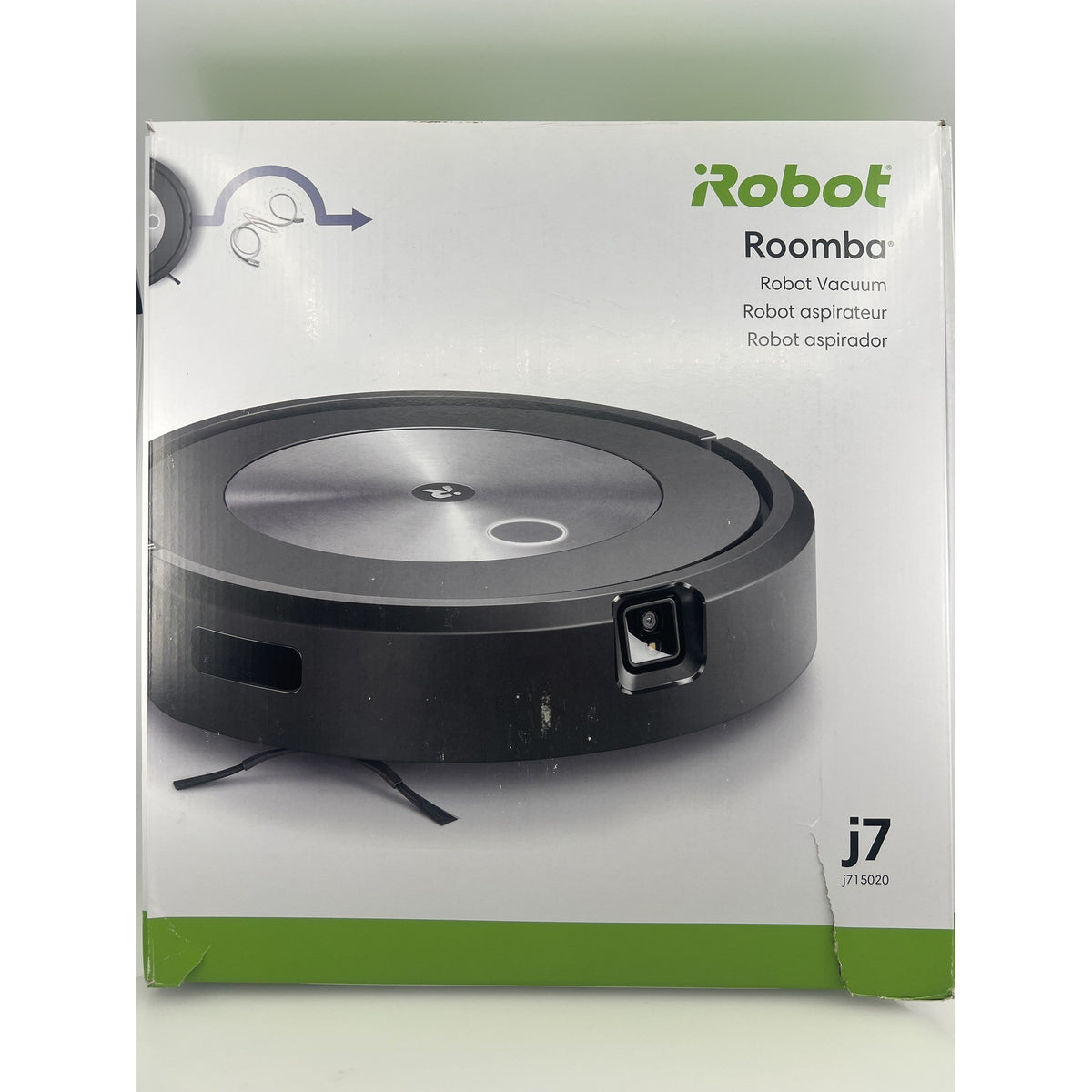 iRobot Roomba j7 (7150) Wi-Fi Robot Vacuum Graphite Like New — photo 1