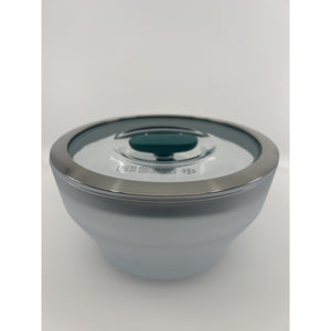 Anyday 4-Pc Microwave Cookware Set Glass Lids Medium Kale Open Box — photo 5