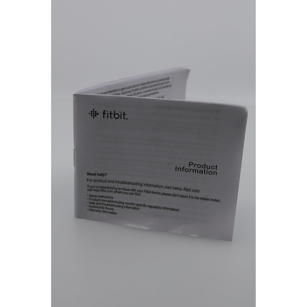 Fitbit Inspire HR Heart Rate Fitness Tracker White Open Box — photo 12