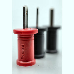 Klein Tools ET450 blade and ground prong adapters red set