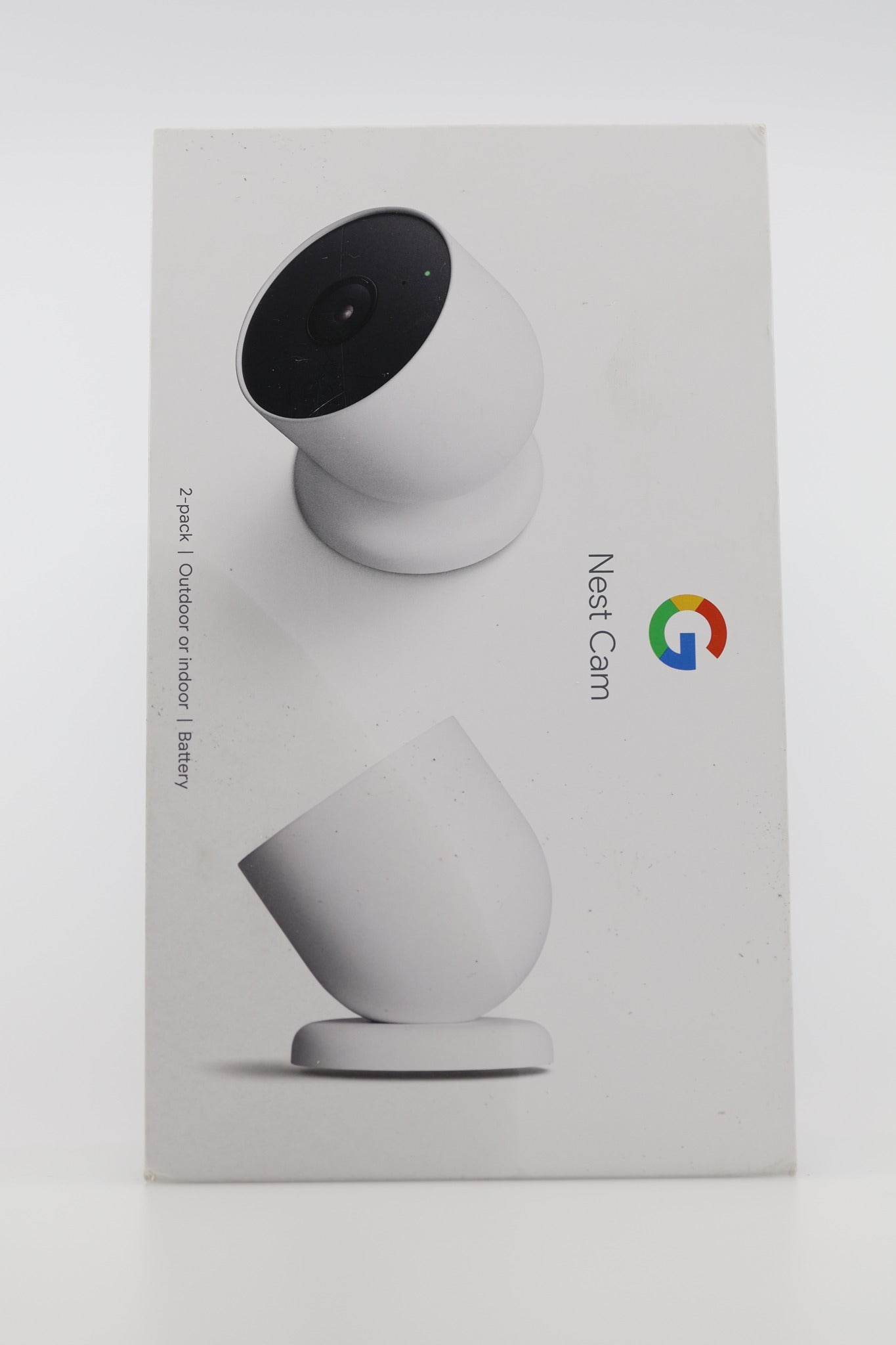 Google Nest Cam Battery 2-Pack original retail box