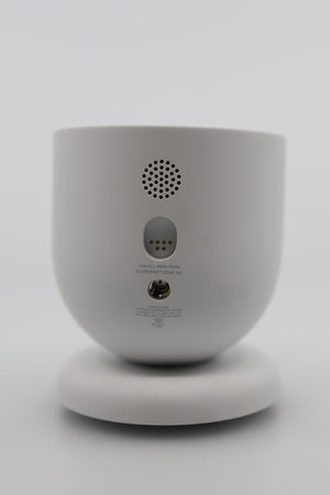 Google Nest Cam Battery 2-Pack rear port and serial number